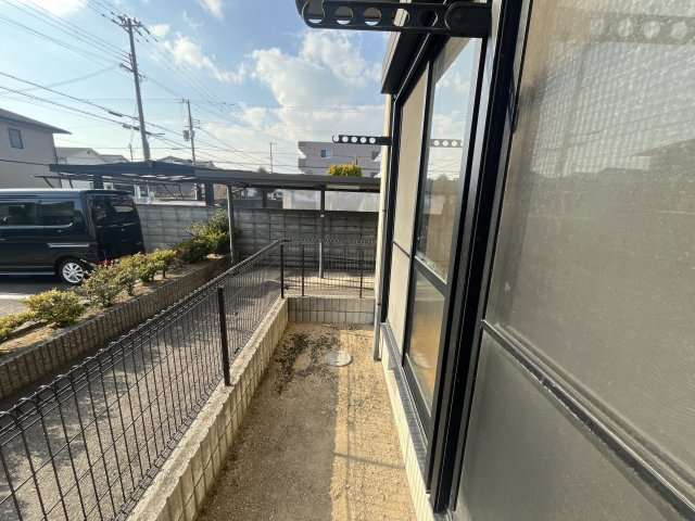 構壱番館Ｃ棟のバルコニー