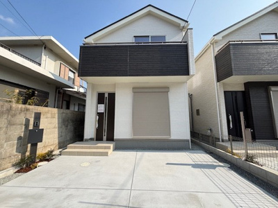 【外観】 | 神戸市垂水区狩口台2丁目　新築戸建1号棟　仲介手数料無料！ | 外観です