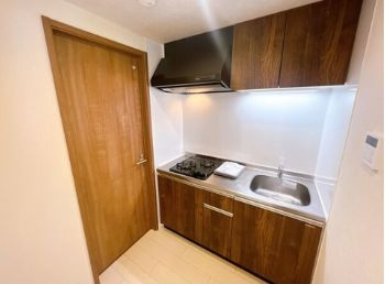 半田市船入町一棟アパートのキッチン