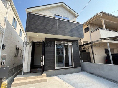 【外観】 | 神戸市垂水区狩口台2丁目　新築戸建2号棟　仲介手数料無料！ | 垂水区狩口台2　新築2号棟　仲介手数料無料！