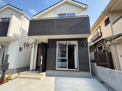 【外観】 | 神戸市垂水区狩口台2丁目　新築戸建2号棟　仲介手数料無料！ | 垂水区狩口台2　新築2号棟　仲介手数料無料！
