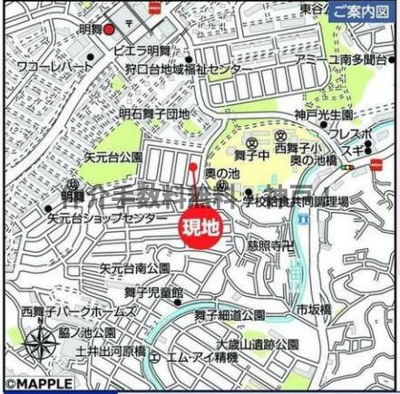 【地図】 | 神戸市垂水区狩口台2丁目　新築戸建2号棟　仲介手数料無料！ | 垂水区狩口台2　新築2号棟　仲介手数料無料！