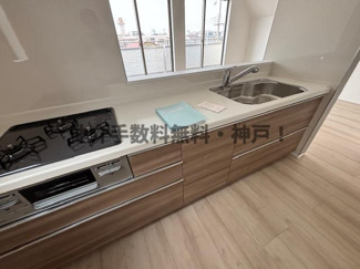 【キッチン】 | 明石市東朝霧丘　新築戸建　仲介手数料無料！ | お料理しやすいキッチンです