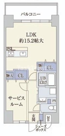 【間取り】 | ATKレジデンスなにわ橋