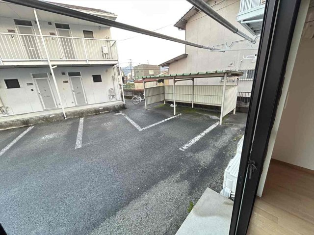 パークハウス　B棟のバルコニー