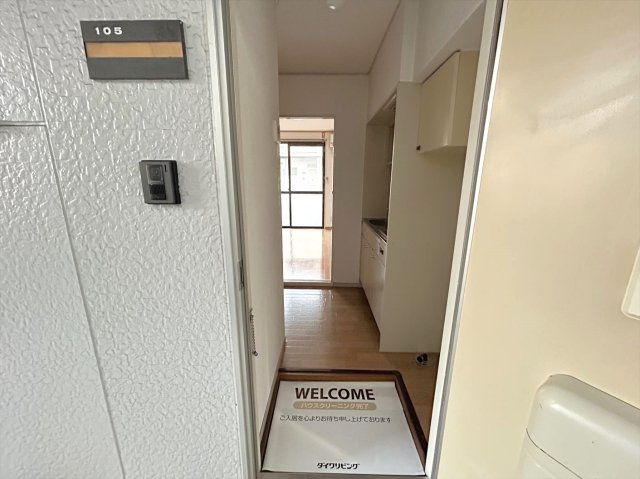 パークハウス　B棟の玄関