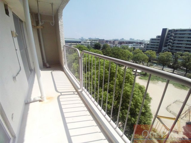 西芦屋グリーンハウスのバルコニー