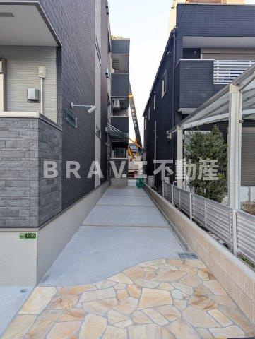 フジパレス城東東中浜Ⅲ番館 BRAVI不動産の外観パース