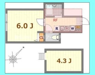 【間取り】 | バーミープレイス洗足池 