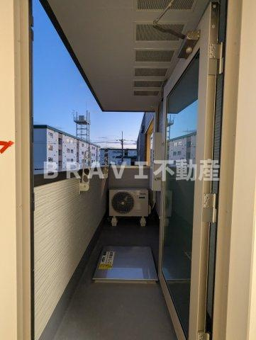 フジパレス城東東中浜Ⅲ番館 BRAVI不動産のバルコニー