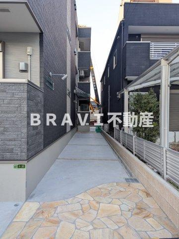 フジパレス城東東中浜Ⅲ番館 BRAVI不動産の外観パース