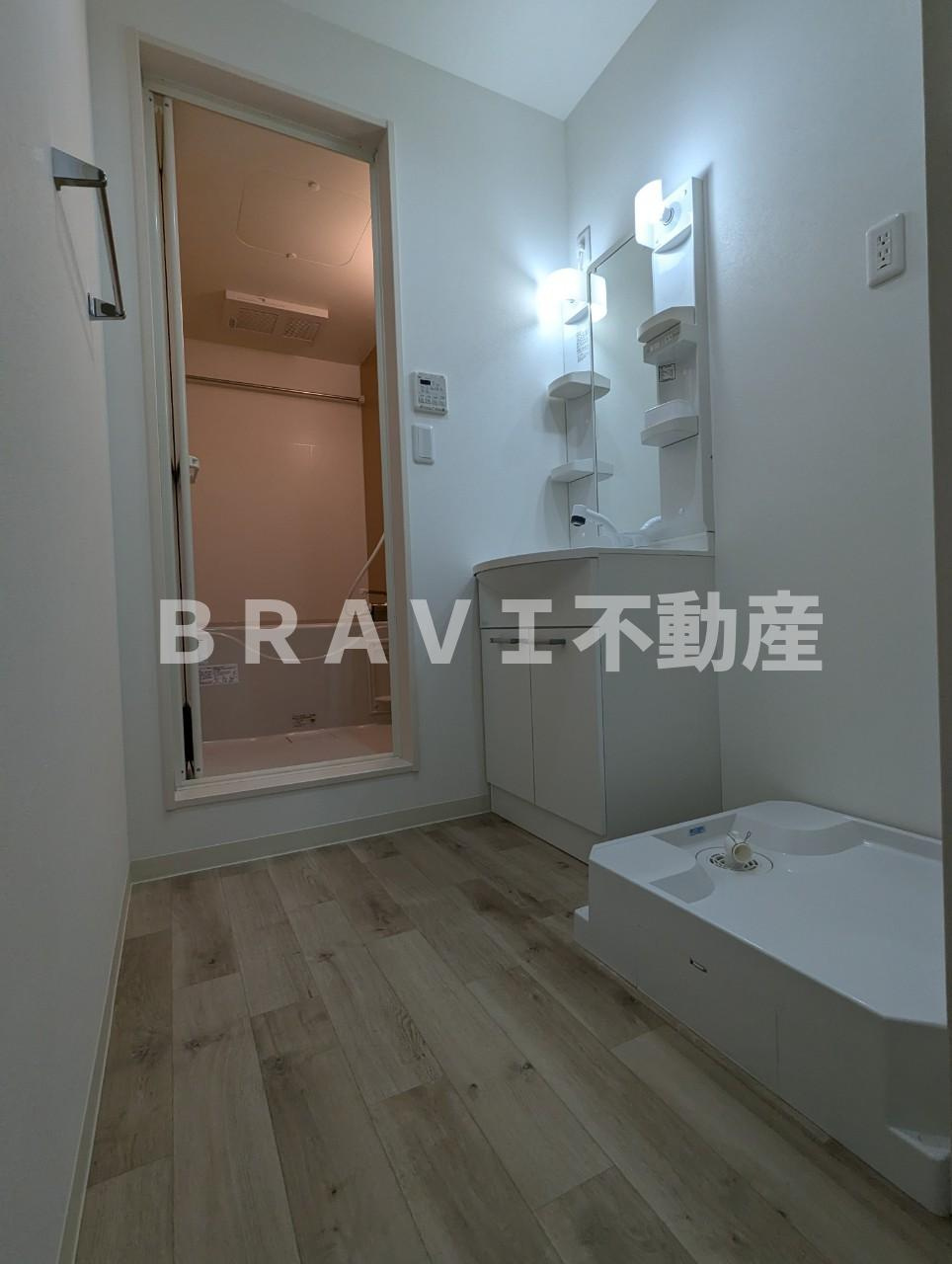 フジパレス城東東中浜Ⅲ番館 BRAVI不動産の洗面所