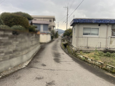 【前面道路含む現地写真】 | 南あわじ市神代富田・売土地 | 令和7年1月撮影