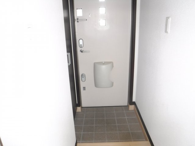 パセオ小杉の玄関