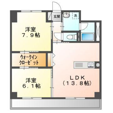 ハアラン一ノ宮の間取り
