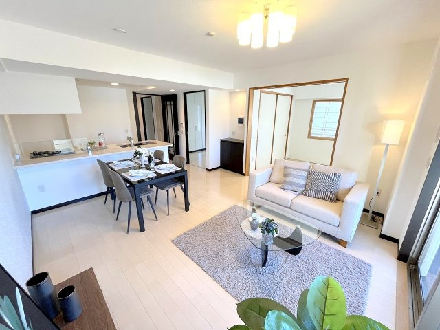 レクセルプライム昭島　の居間・リビング|2025年1月撮影