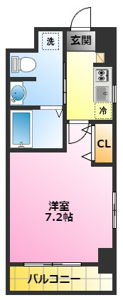 プレシエ新丸子の間取り|防犯カメラ・ＴＶモニターホン完備で安心です。