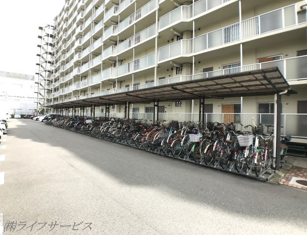 【駐輪場】 | 三国本町サンハイツ | 駐輪場