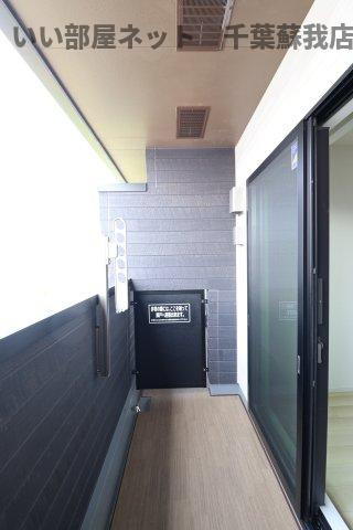 （仮称）五井アパートのバルコニー|洗濯物もよく乾きそうな、陽当たり良好なバルコニーです！