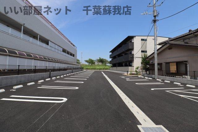 （仮称）五井アパートの駐車場|カースペースがあります