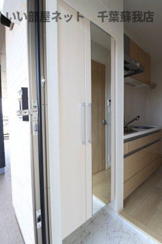 （仮称）五井アパートの玄関|落ち着いた玄関です