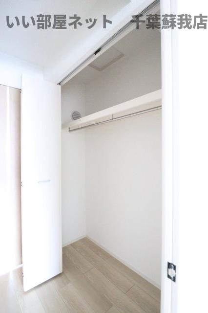 （仮称）五井アパートの収納|収納豊富です