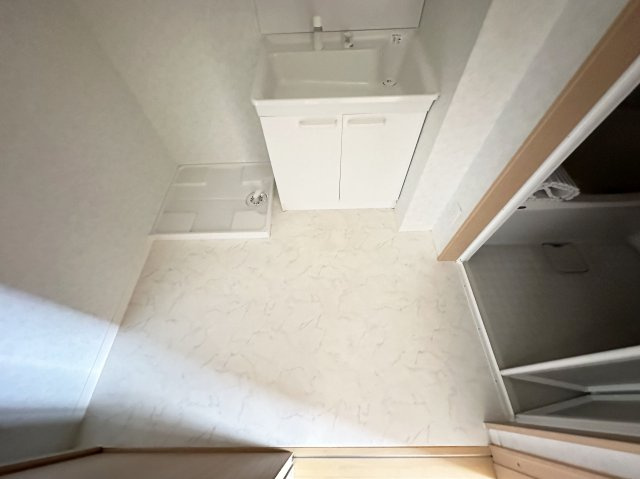 クレドール南川添の洗面所