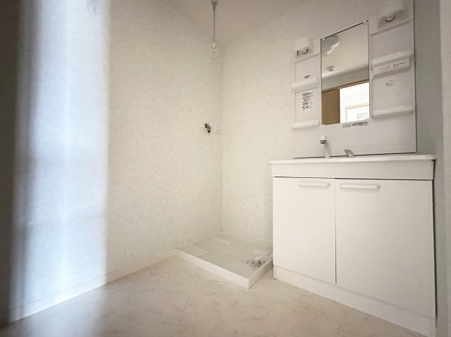 クレドール南川添の洗面所