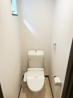 温水洗浄機能付きのトイレ
