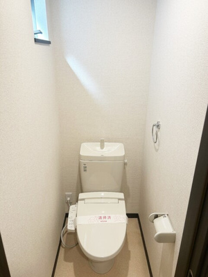 温水洗浄機能付きのトイレ