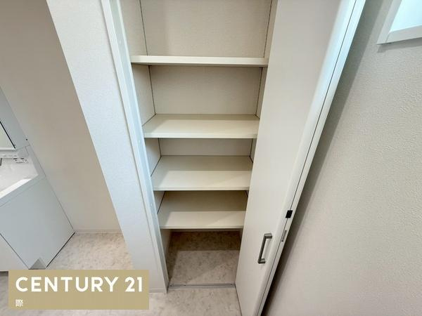 海南市船尾の新築一戸建の収納