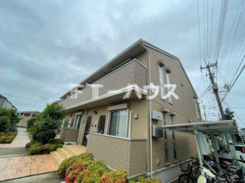 テラス丘の上 Bの外観