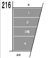 市川市大野町２丁目の駐車場の画像