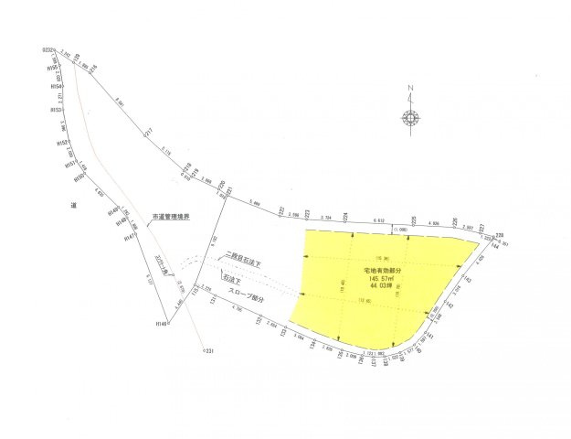 【区画図】 | 高知市北秦泉寺
