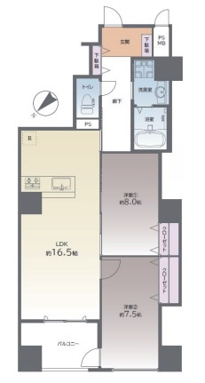 【間取り】 | 門司港レトロハイマート☆仲介手数料無料☆