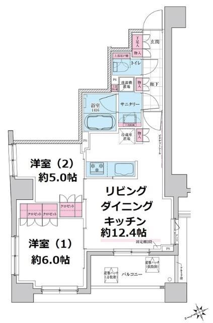 ステラメゾン三軒茶屋の間取り