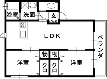 【間取り】 | カサブランカウエスト