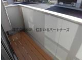 カンパーナのバルコニー|お洗濯にも便利なバルコニー付き