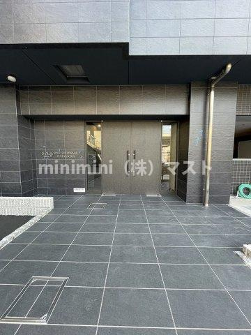 ソルテラス四天王寺前夕陽ヶ丘のエントランス