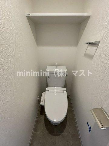 ソルテラス四天王寺前夕陽ヶ丘のトイレ