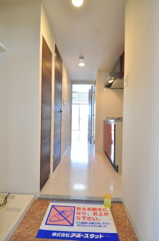 大阪市都島区都島北通１丁目の賃貸マンションのロビー