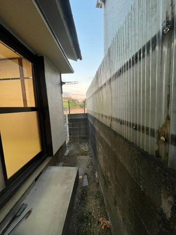 山手町2戸１貸家のバルコニー