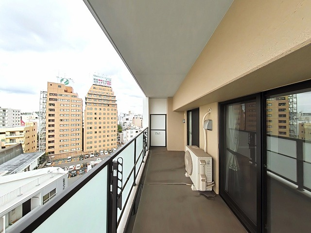 アルファステイツ表町のバルコニー