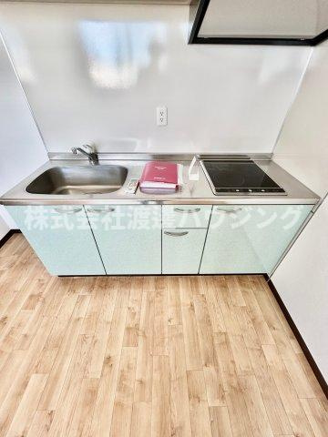 ハーヴェスタ江坂のキッチン