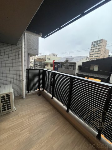 シーズンフラッツ福島のバルコニー
