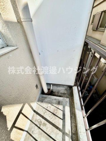 河木マンションの設備|洗濯機置場