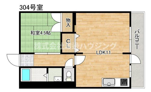 河木マンションの間取り