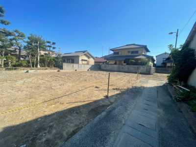 【前面道路含む現地写真】 | プレイワークレジデンス【千原町1丁目/全５区画】Ⅰ号地・土地分譲・泉大津市千原町1丁目 | 前面道路含む現地写真です