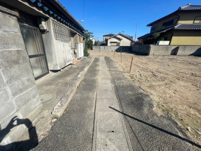 【前面道路含む現地写真】 | プレイワークレジデンス【千原町1丁目/全５区画】Ⅰ号地・土地分譲・泉大津市千原町1丁目 | 前面道路含む現地写真です