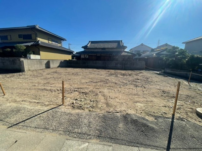 【前面道路含む現地写真】 | プレイワークレジデンス【千原町1丁目/全５区画】Ⅰ号地・土地分譲・泉大津市千原町1丁目 | 前面道路含む現地写真です